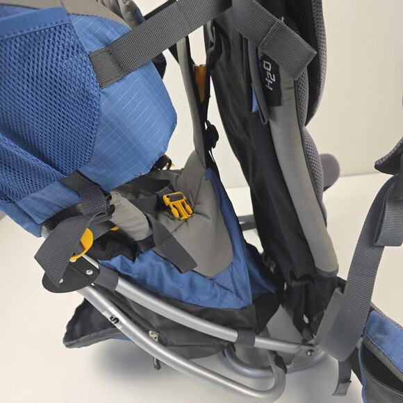 Deuter Kid Comfort II Child Carrier Hiking Backpack H2O Variflex VariQuick Blue - Picture 15 of 16